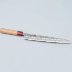 Kazoku Aogami Super Wa Migaki Sujihiki 24 cm