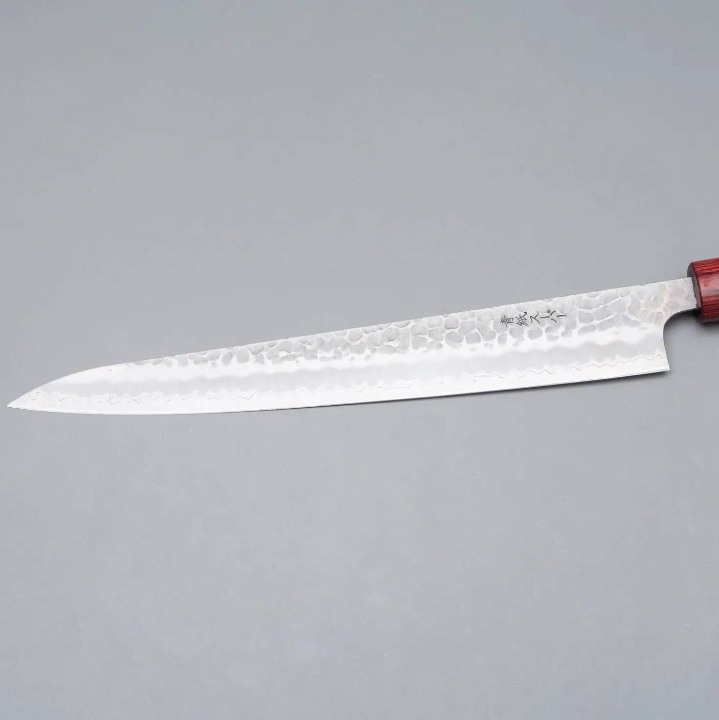 Kazoku Aogami Super Wa Migaki Sujihiki 27 cm