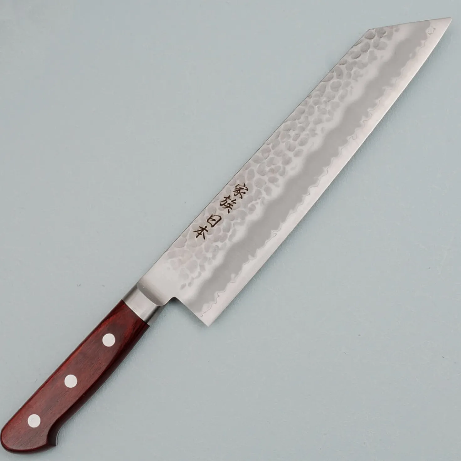 Kazoku Aogami Super Yo Migaki Red Kiritsuke 21 cm