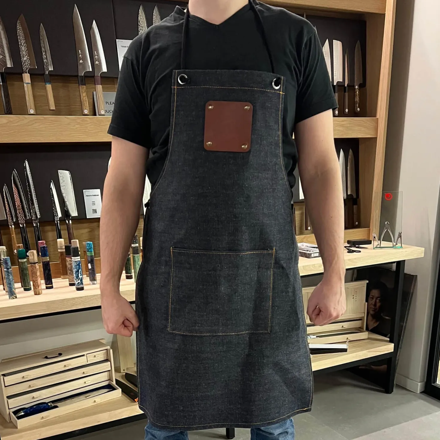 Kazoku Denim Schort