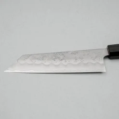 Kazoku Ginsan Nashiji Ebony Black Bunka 17 cm