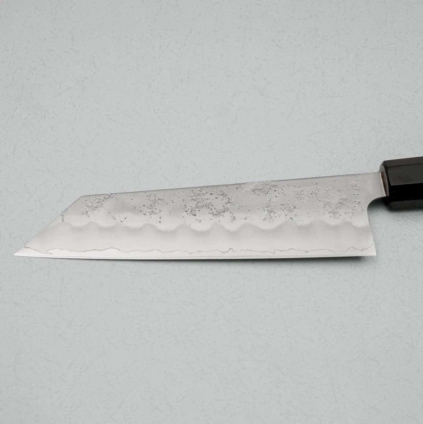 Kazoku Ginsan Nashiji Ebony Black Bunka 17 cm