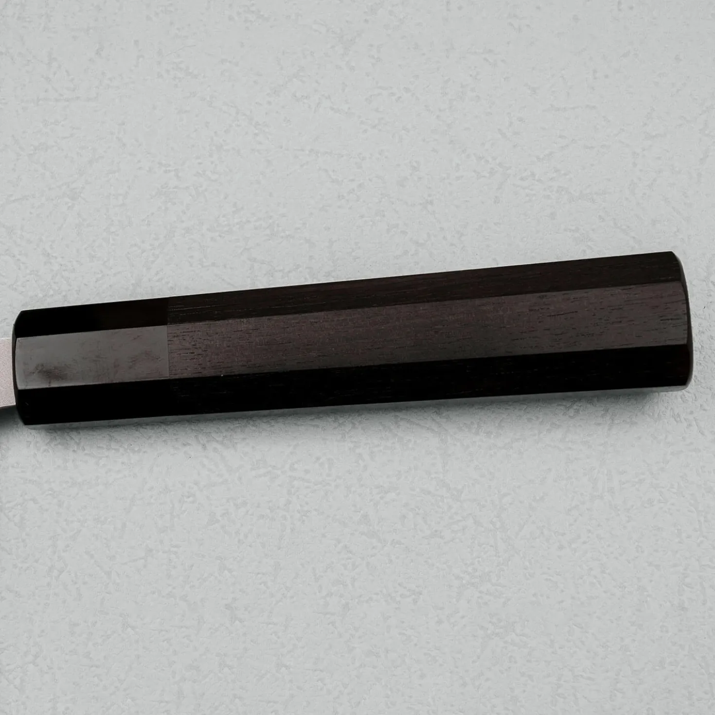 Kazoku Ginsan Nashiji Ebony Black Bunka 17 cm