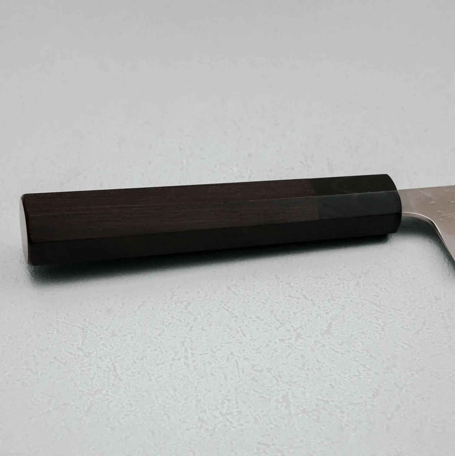 Kazoku Ginsan Nashiji Ebony Black Bunka 17 cm