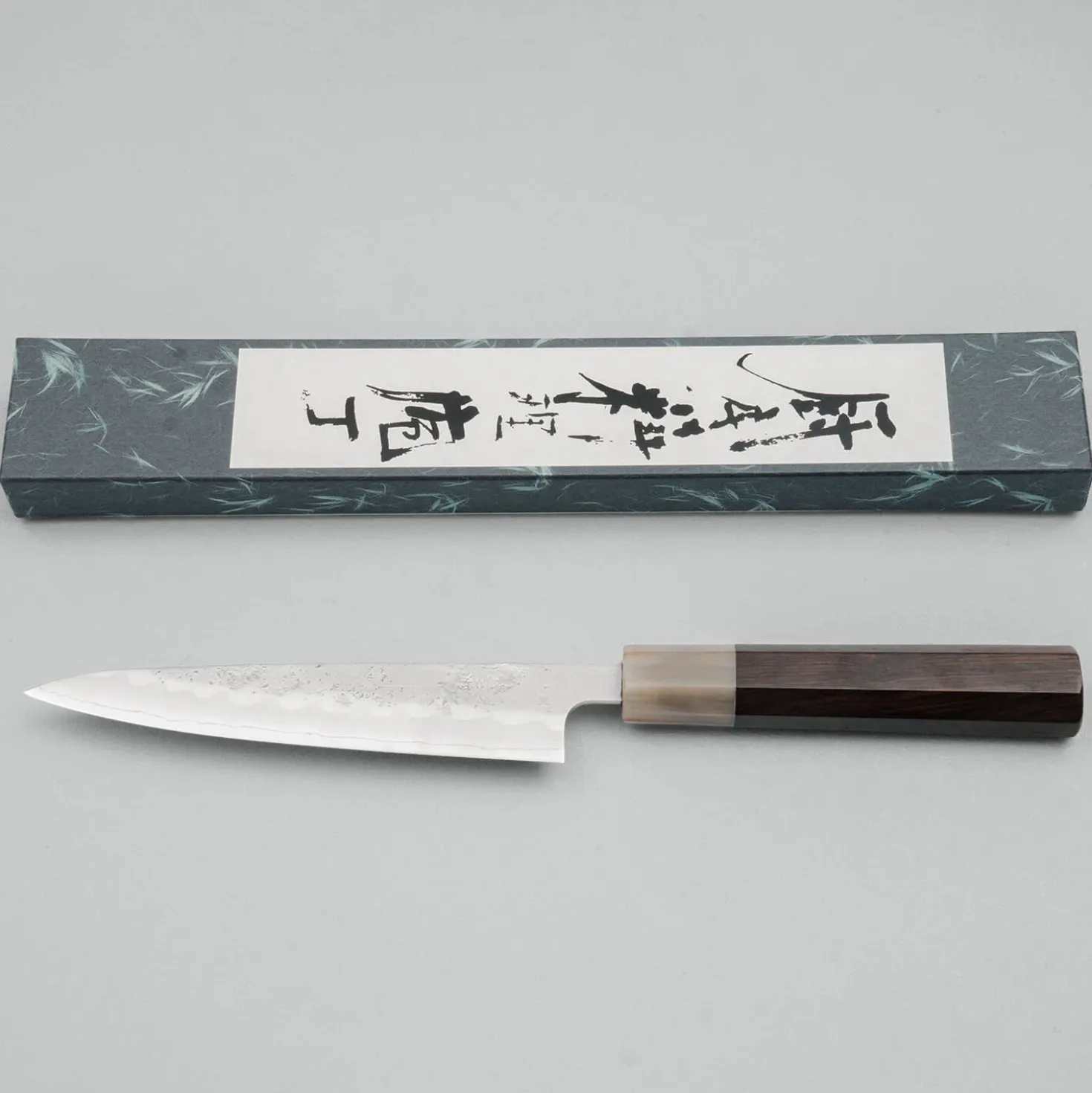 Kazoku Ginsan Nashiji Ebony Petty 13 cm