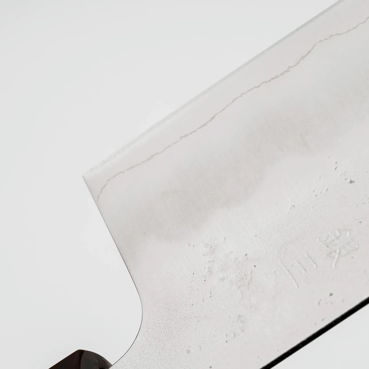 Kazoku Ginsan Nashiji Ebony Santoku 17 cm