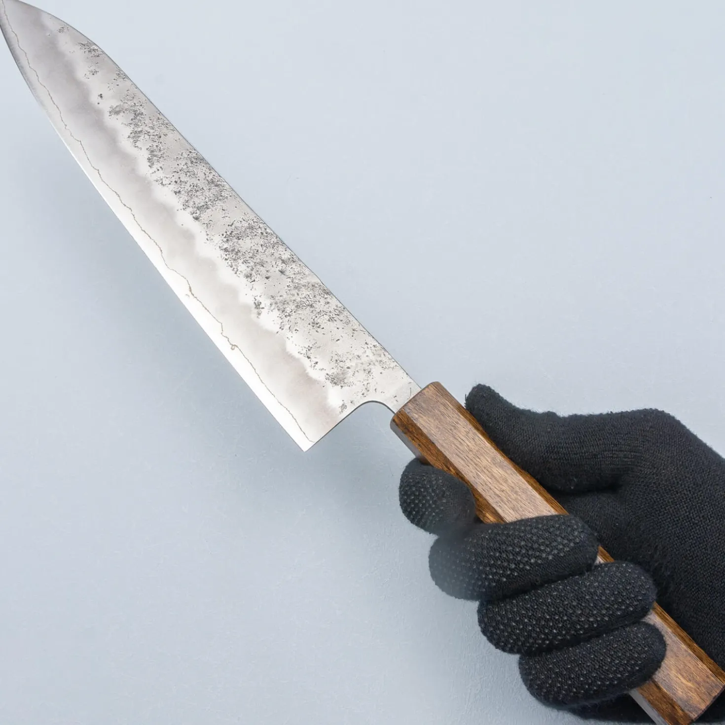 Kazoku Ginsan Nashiji Gyuto 24 cm