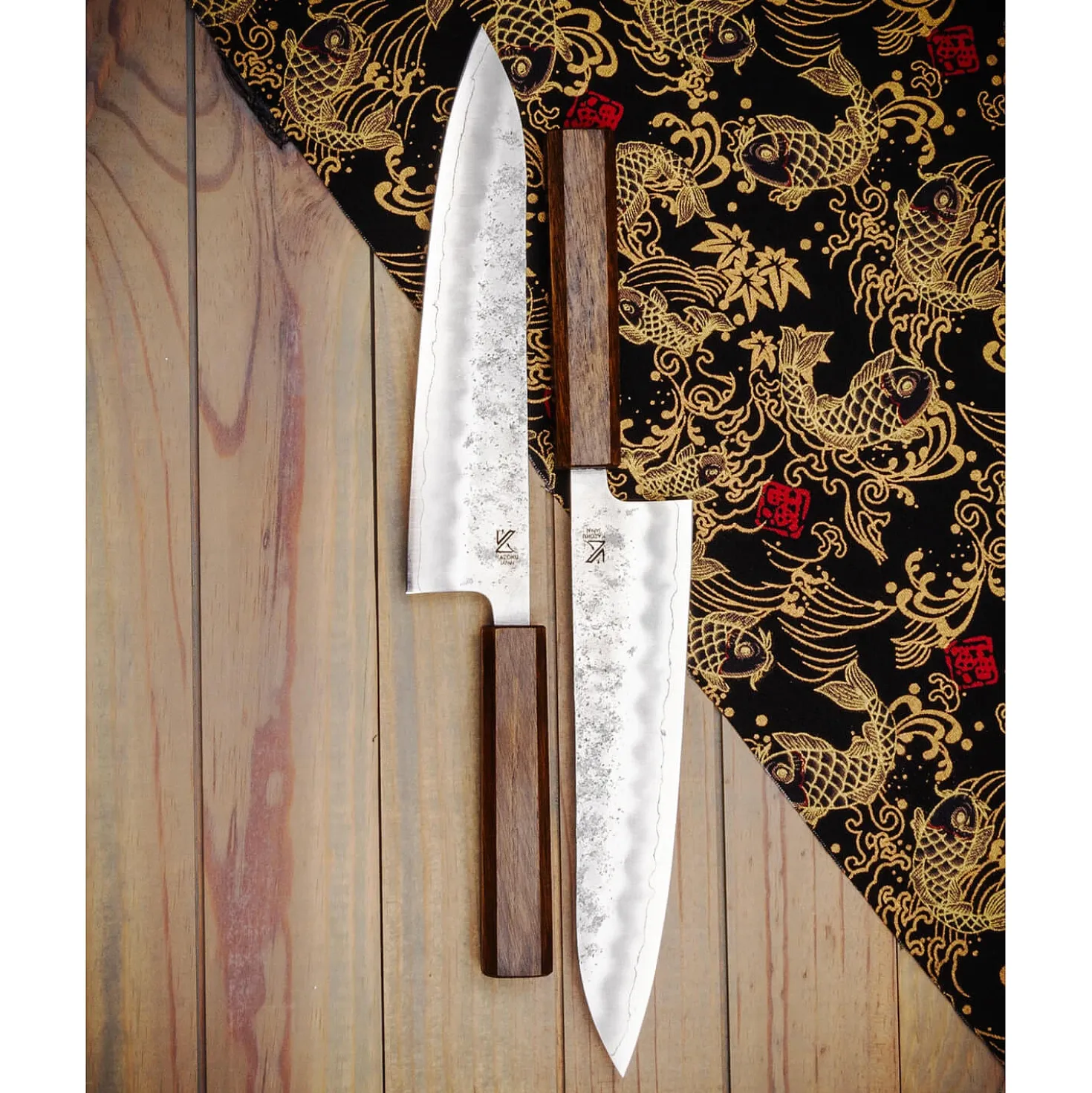 Kazoku Ginsan Nashiji Gyuto 21 cm
