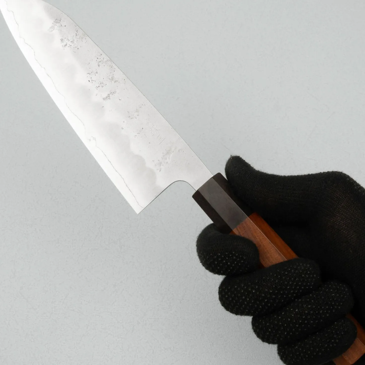 Kazoku Ginsan Nashiji Rosewood Santoku