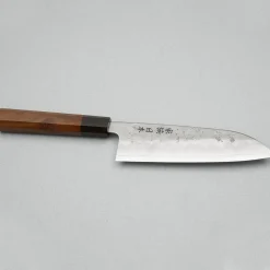 Kazoku Ginsan Nashiji Rosewood Santoku