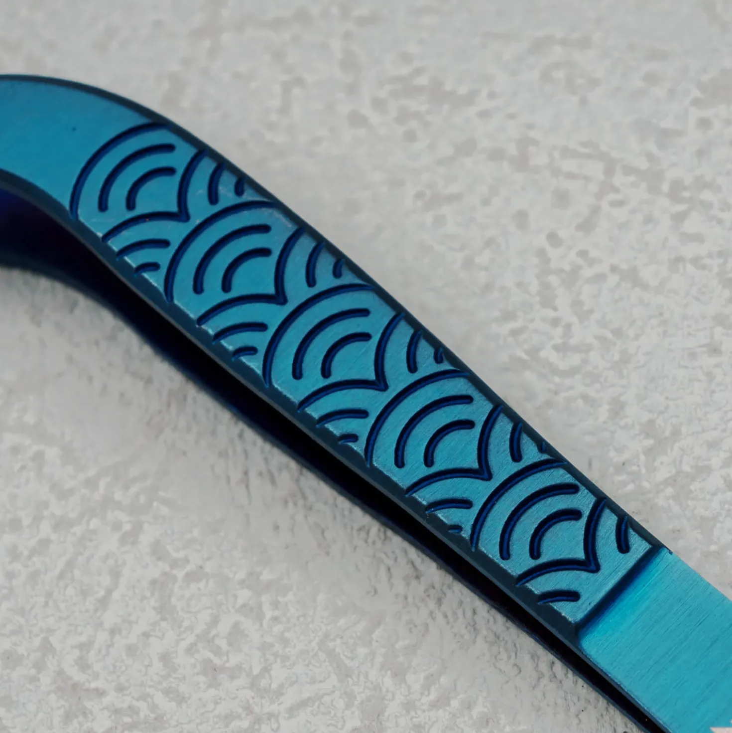 Kazoku Gourmet Pincet Waves Blue 20 cm