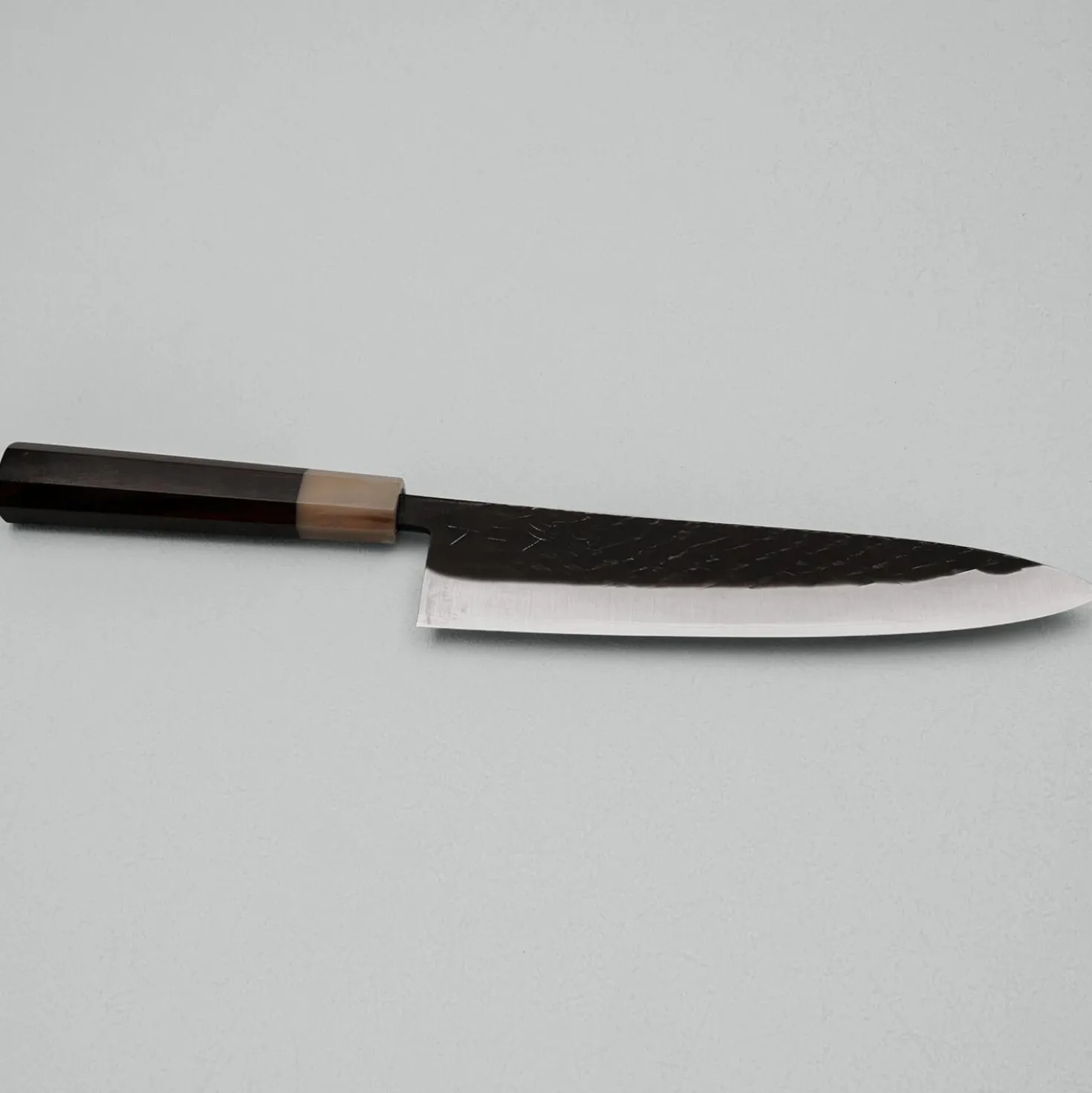 Kazoku Kaji Black Ebony Gyuto 21 cm