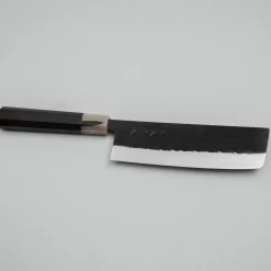 Kazoku Kaji Black Ebony Nakiri 16.5 cm