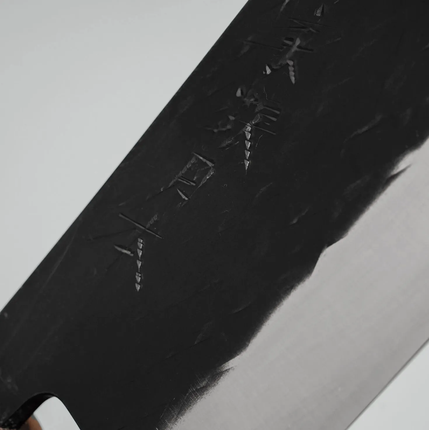 Kazoku Kaji Black Ebony Nakiri 16.5 cm
