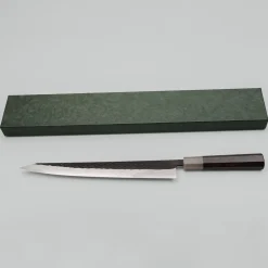Kazoku Kaji Black Ebony Sujihiki 27 cm