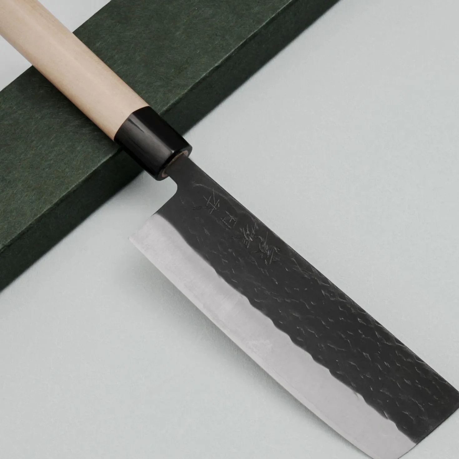 Kazoku Kaji Black Nakiri 16.5 cm