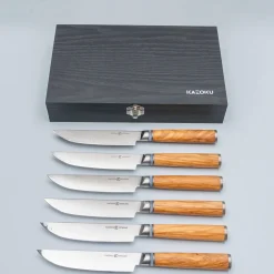 Kazoku Ketsugo Steakmessen set 12 cm (6 Delig)