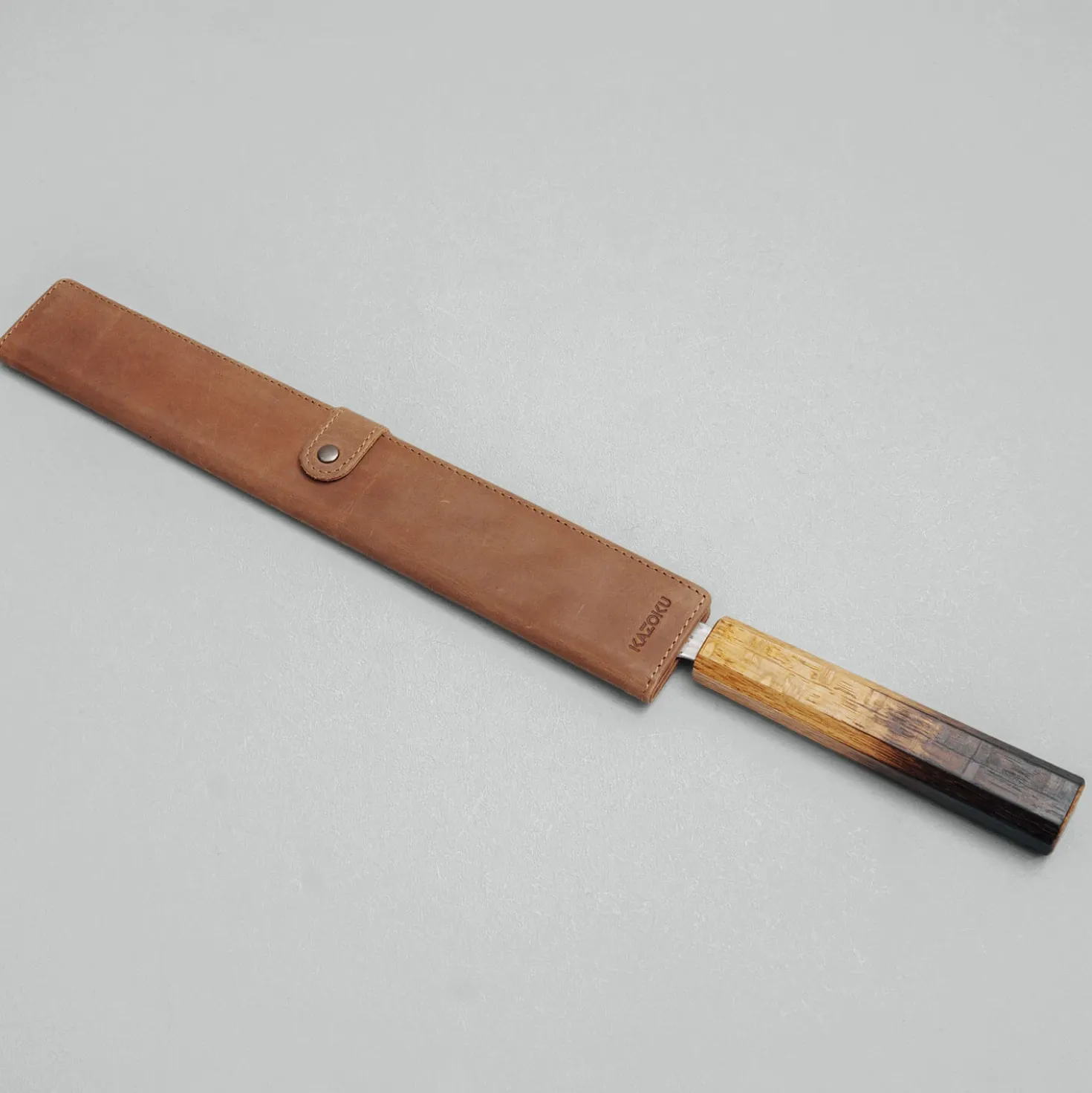 Kazoku Leren Mesbeschermer 28 cm