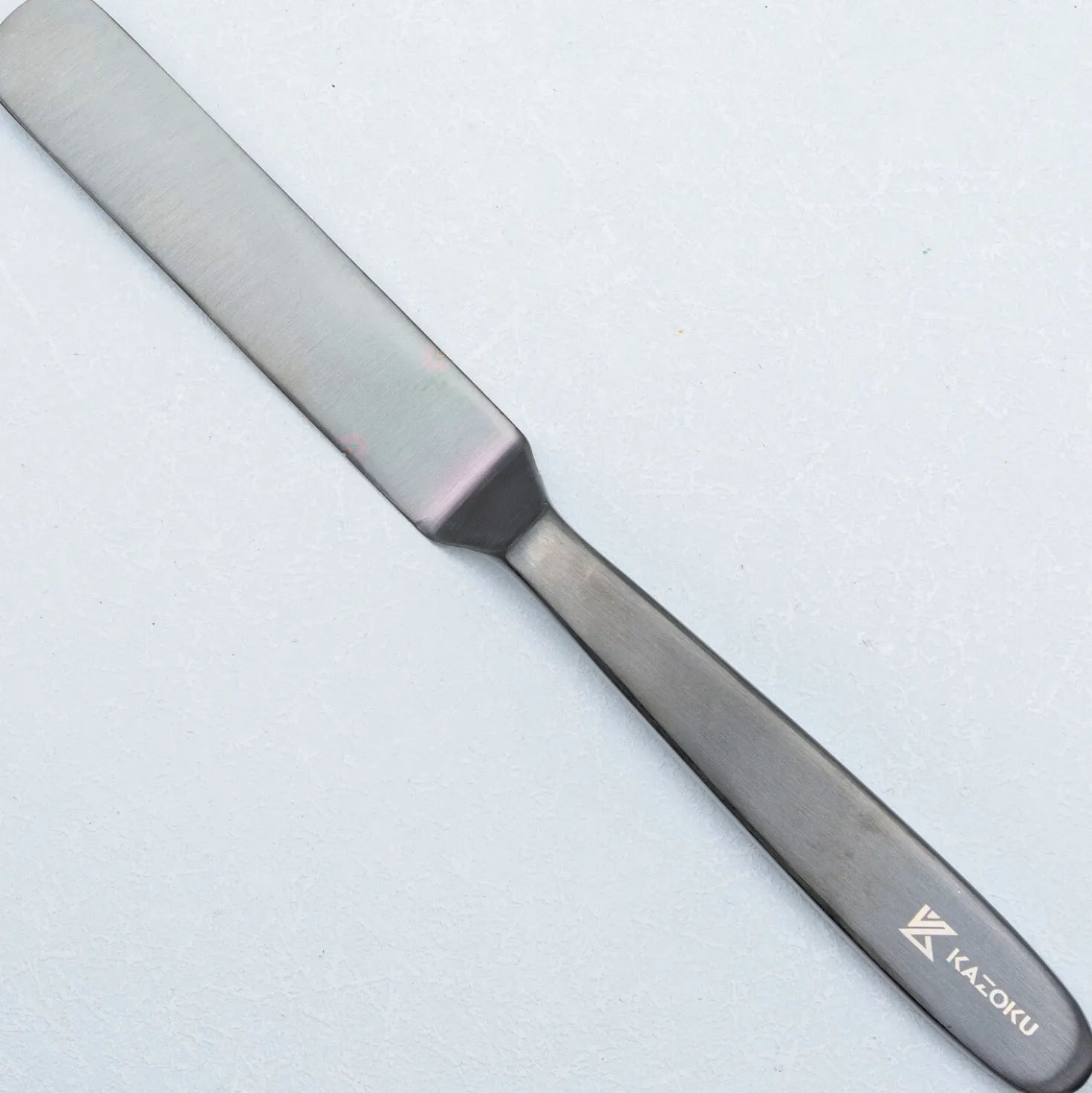 Kazoku Palet / Spatula Zwart 10 cm