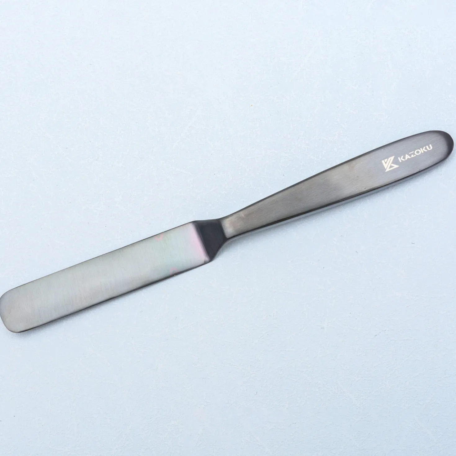 Kazoku Palet / Spatula Zwart 10 cm