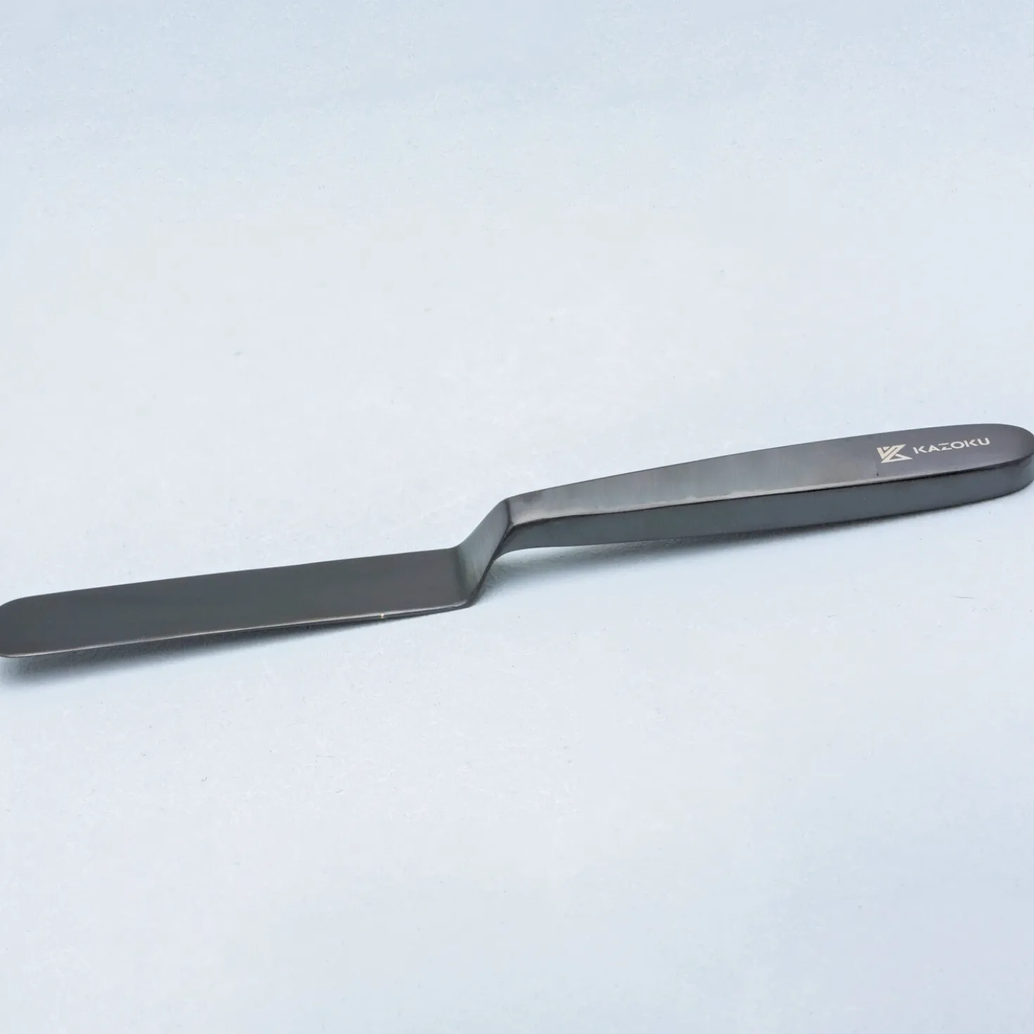 Kazoku Palet / Spatula Zwart 10 cm