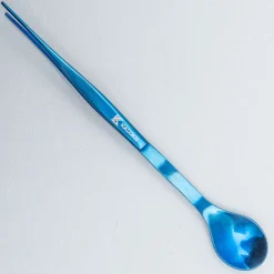 Kazoku Proeflepel Met Pincet Blauw