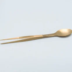 Kazoku Proeflepel Met Pincet Goud