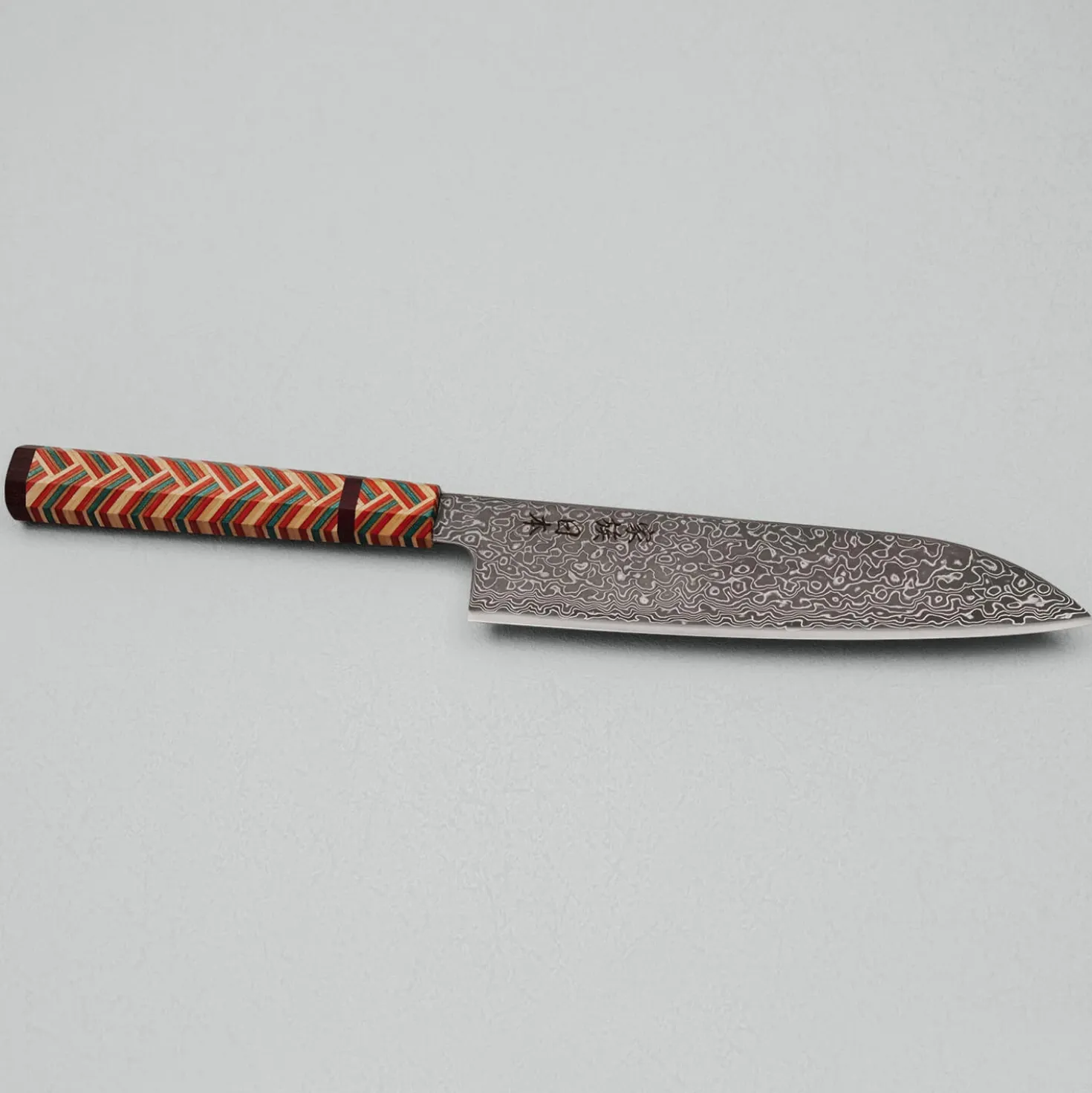 Kazoku Rinmon Skate Santoku 18 cm #1