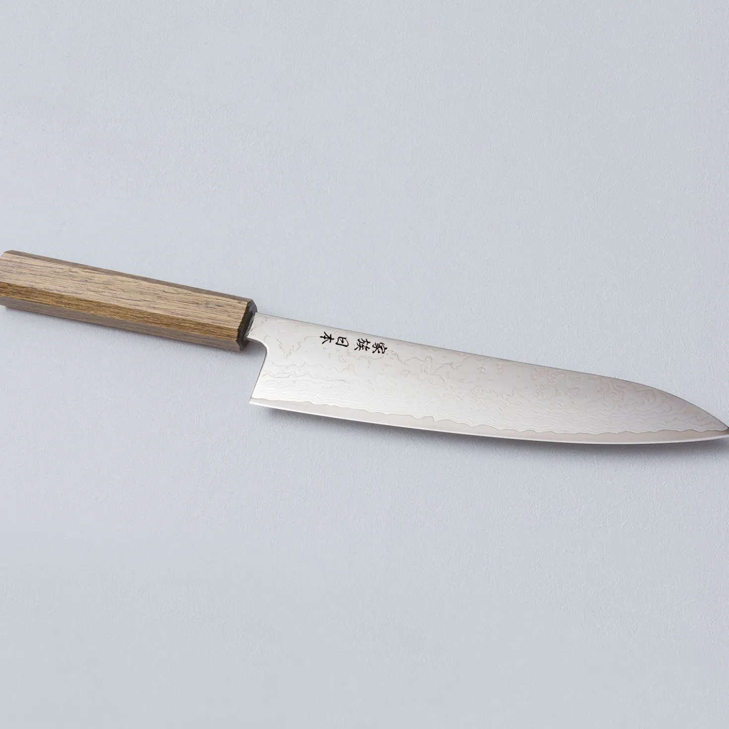 Kazoku Taifuu Zen Gyuto 21 cm