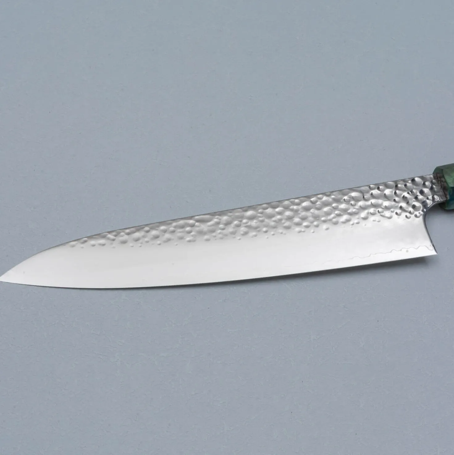Kazoku Uteki Burlwood Green Gyuto 21 cm