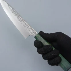 Kazoku Uteki Burlwood Green Gyuto 21 cm