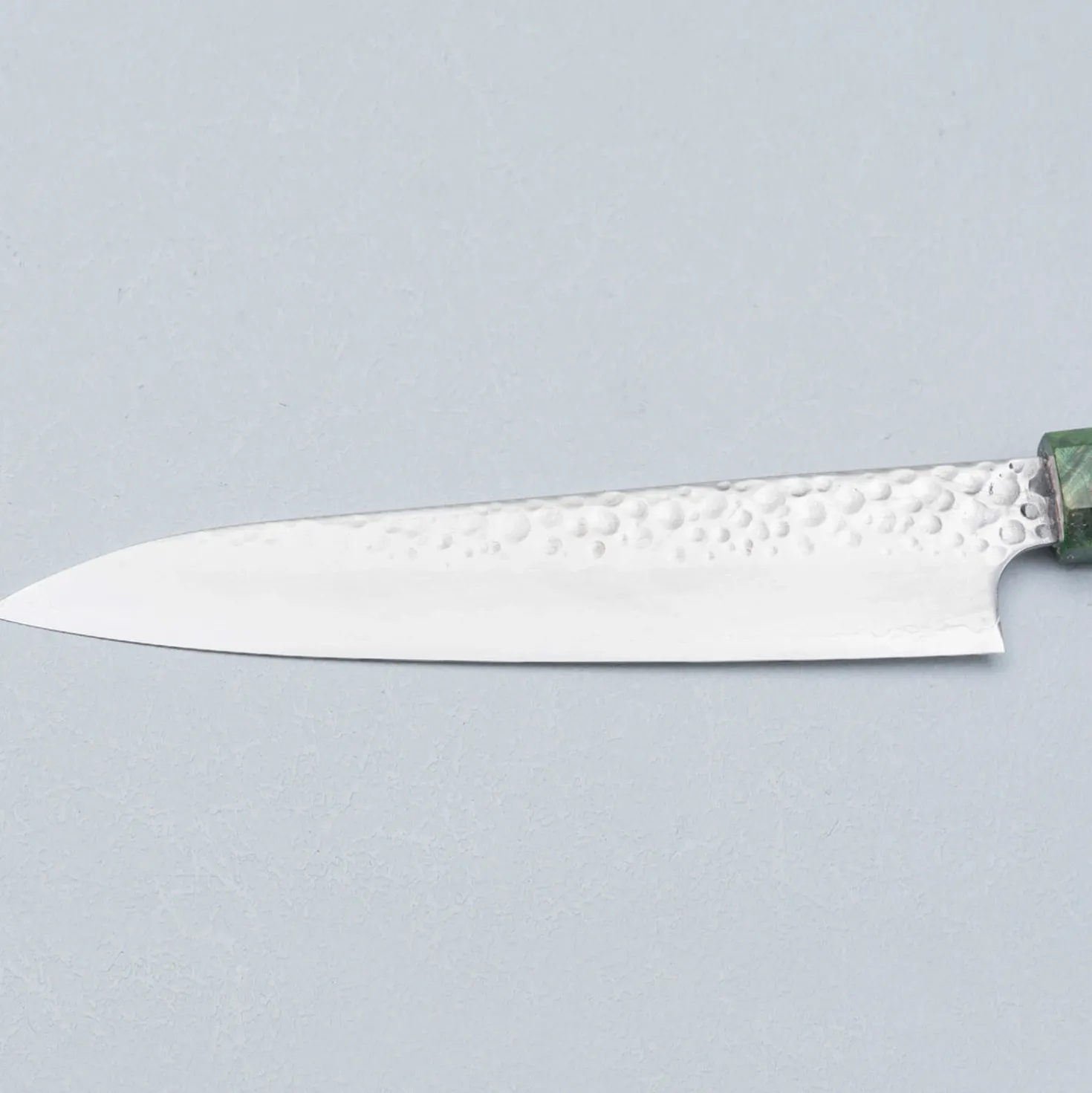 Kazoku Uteki Burlwood Green Petty 15 cm