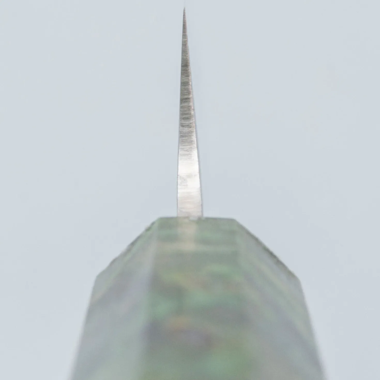 Kazoku Uteki Burlwood Green Petty 15 cm