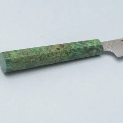 Kazoku Uteki Burlwood Green Petty 15 cm