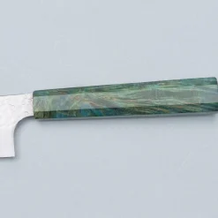 Kazoku Uteki Burlwood Green Santoku