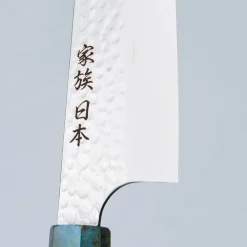 Kazoku Uteki Burlwood Green Santoku