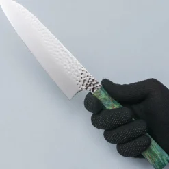 Kazoku Uteki Burlwood Green Santoku