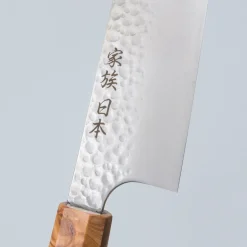 Kazoku Uteki Burlwood Yellow Gyuto 21 cm