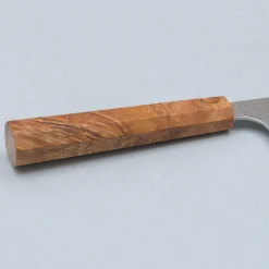 Kazoku Uteki Burlwood Yellow Gyuto 21 cm