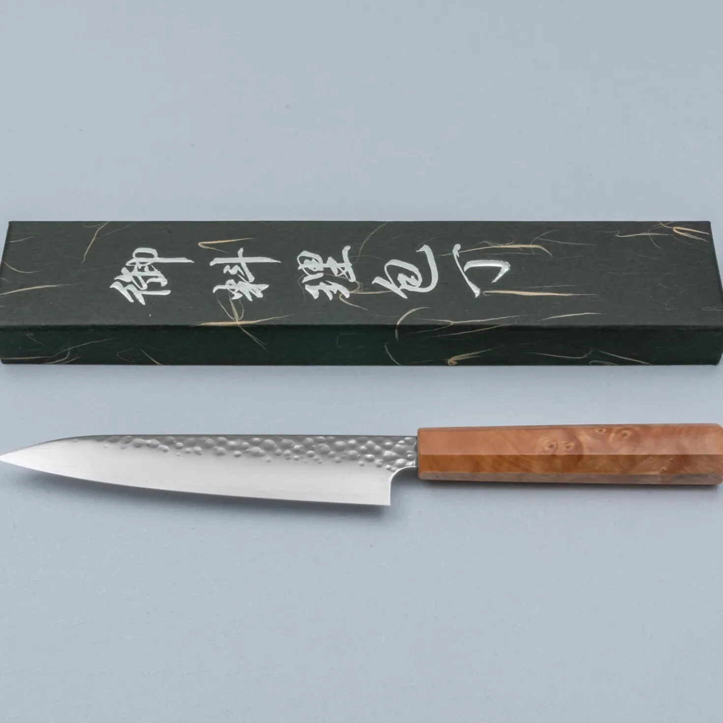 Kazoku Uteki Burlwood Yellow Petty 15 cm