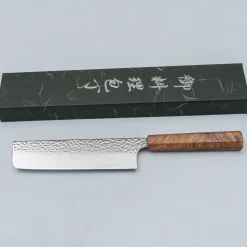 Kazoku Uteki Burlwood Yellow Nakiri