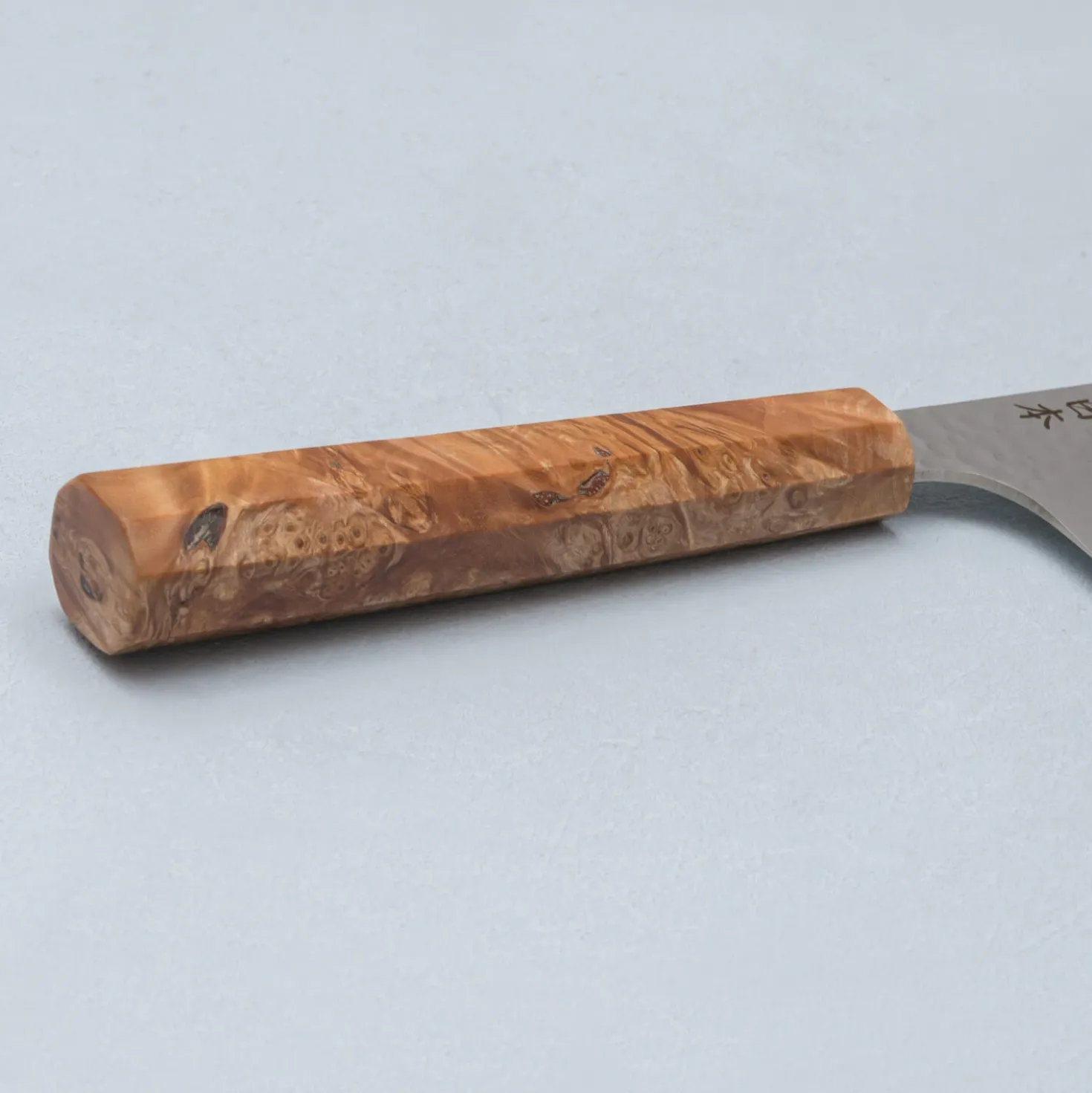 Kazoku Uteki Burlwood Yellow Nakiri