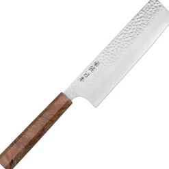 Kazoku Uteki Burlwood Yellow Nakiri