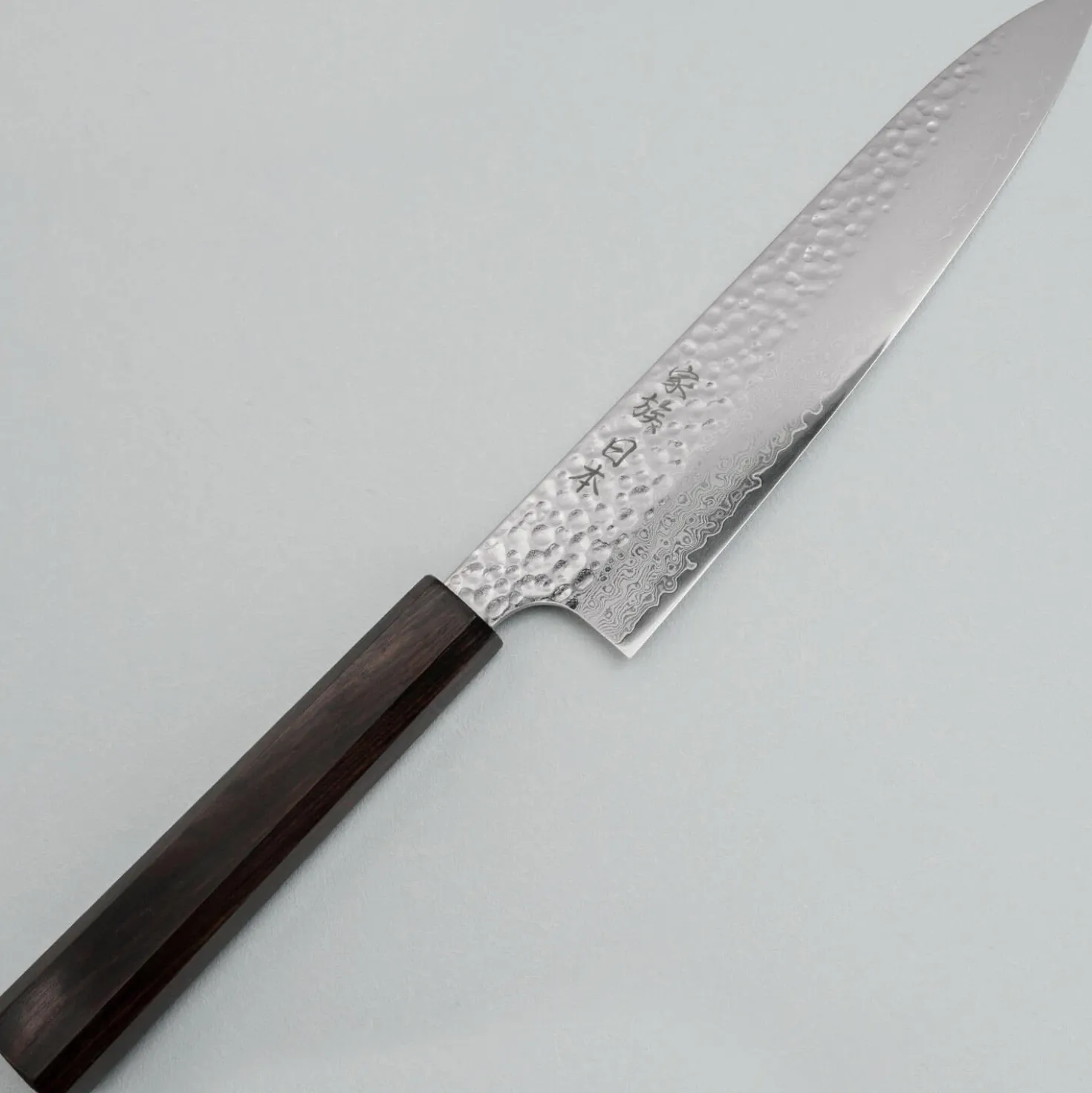 Kazoku Uteki Premium Mono Ebony Gyuto 21 cm
