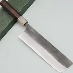 Kazoku x Wakui Kurouchi Shirogami #2 Nakiri 18 cm