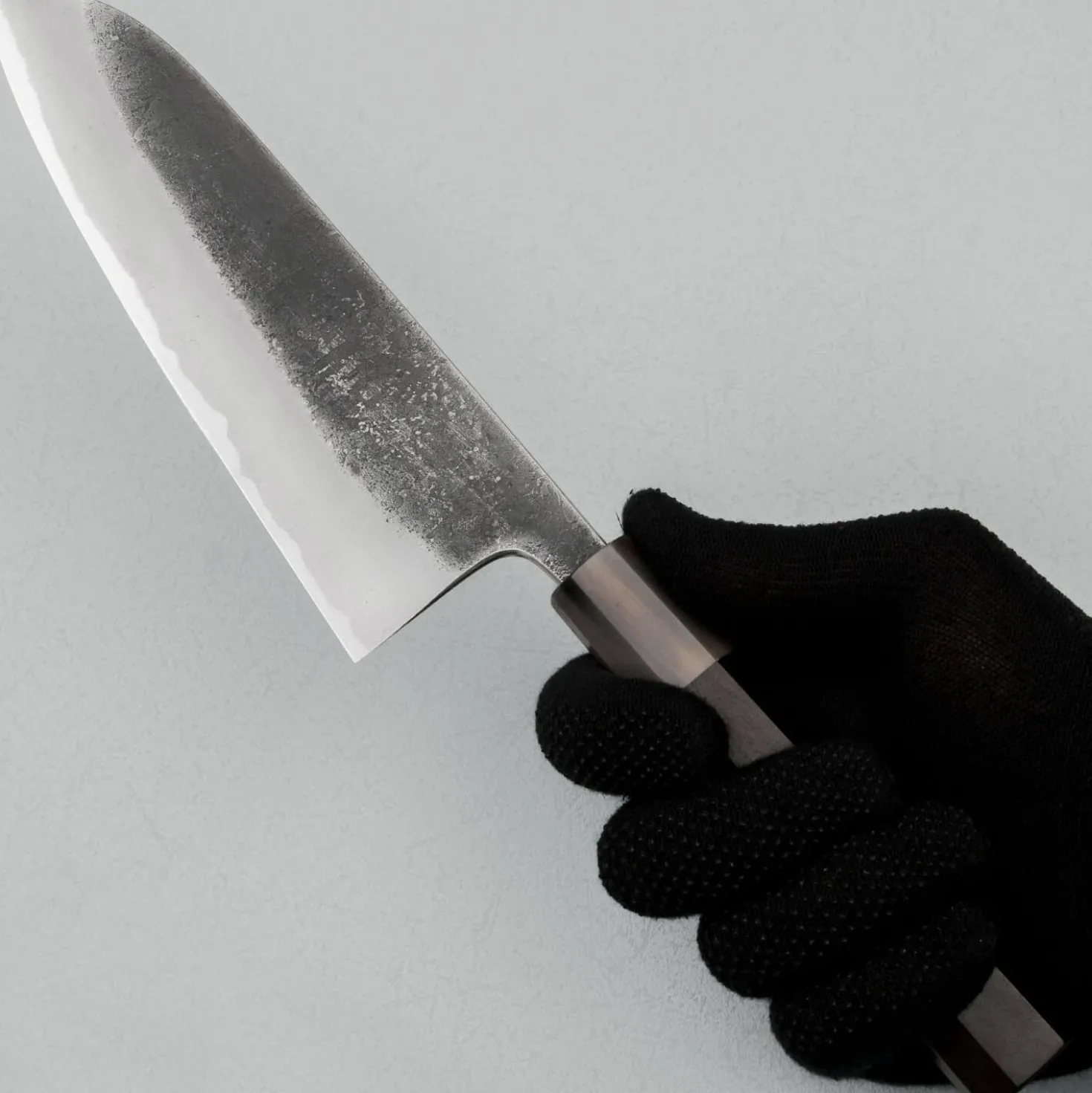 Kazoku x Wakui Kurouchi V2 Santoku 18 cm