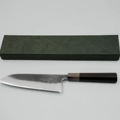Kazoku x Wakui Kurouchi V2 Santoku 18 cm