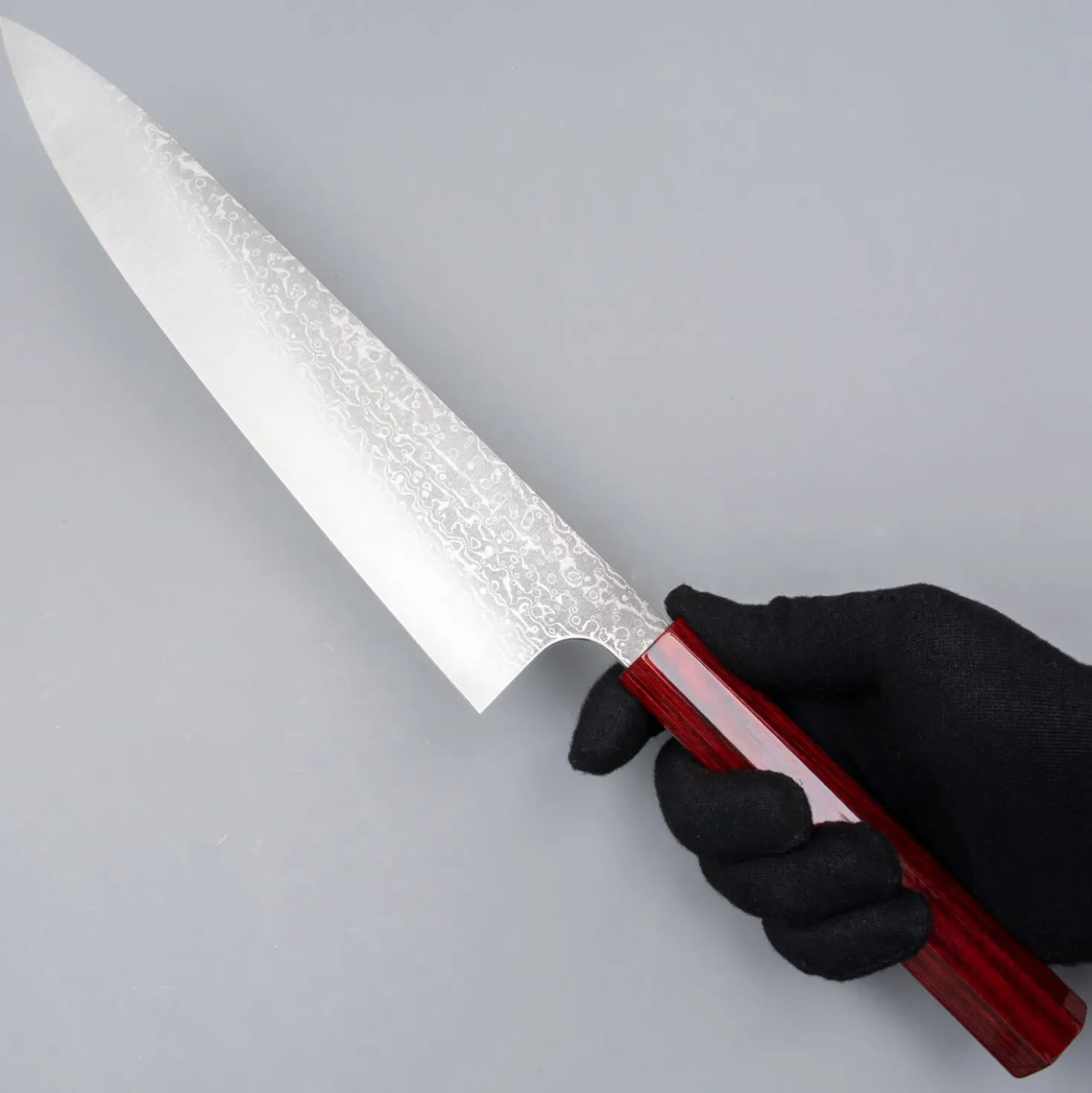 Kei Kobayashi SG-2 Damast Red Gyuto 24 cm