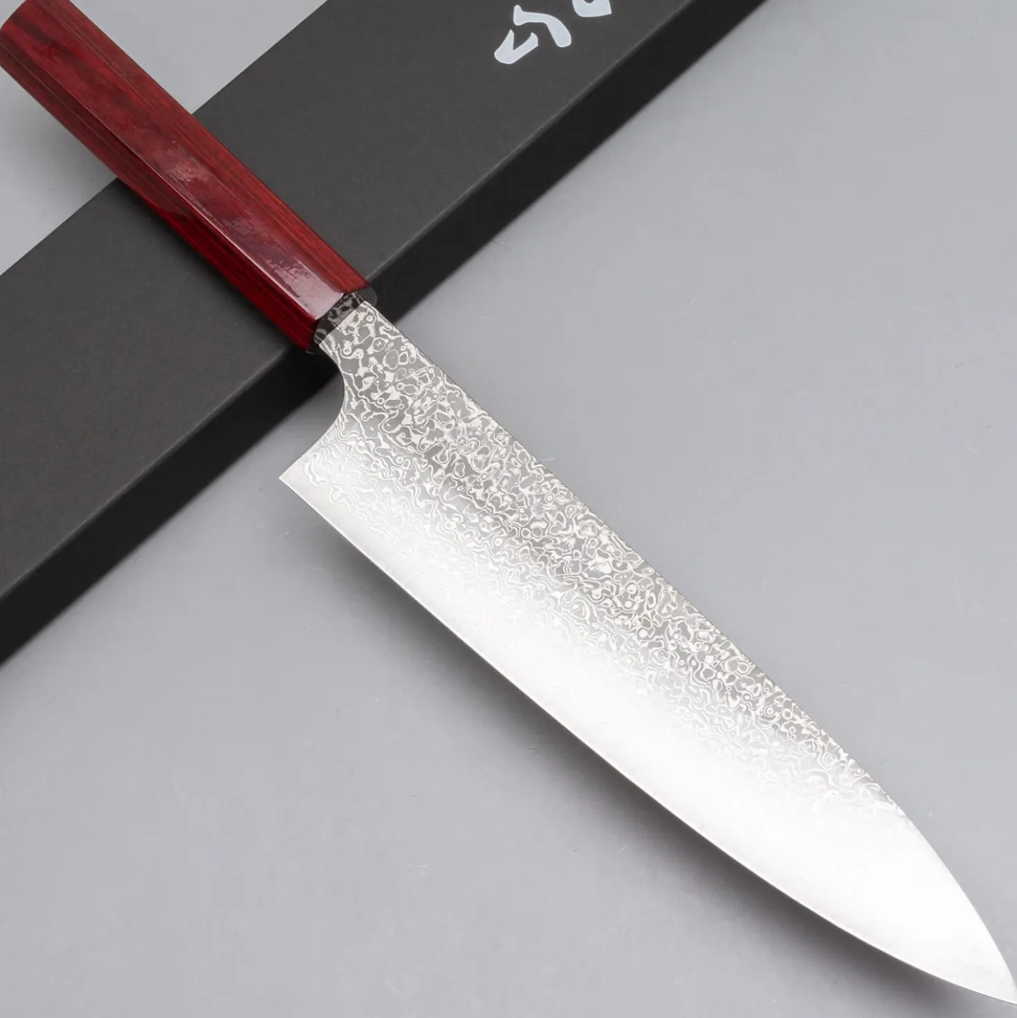 Kei Kobayashi SG-2 Damast Red Gyuto 21 cm