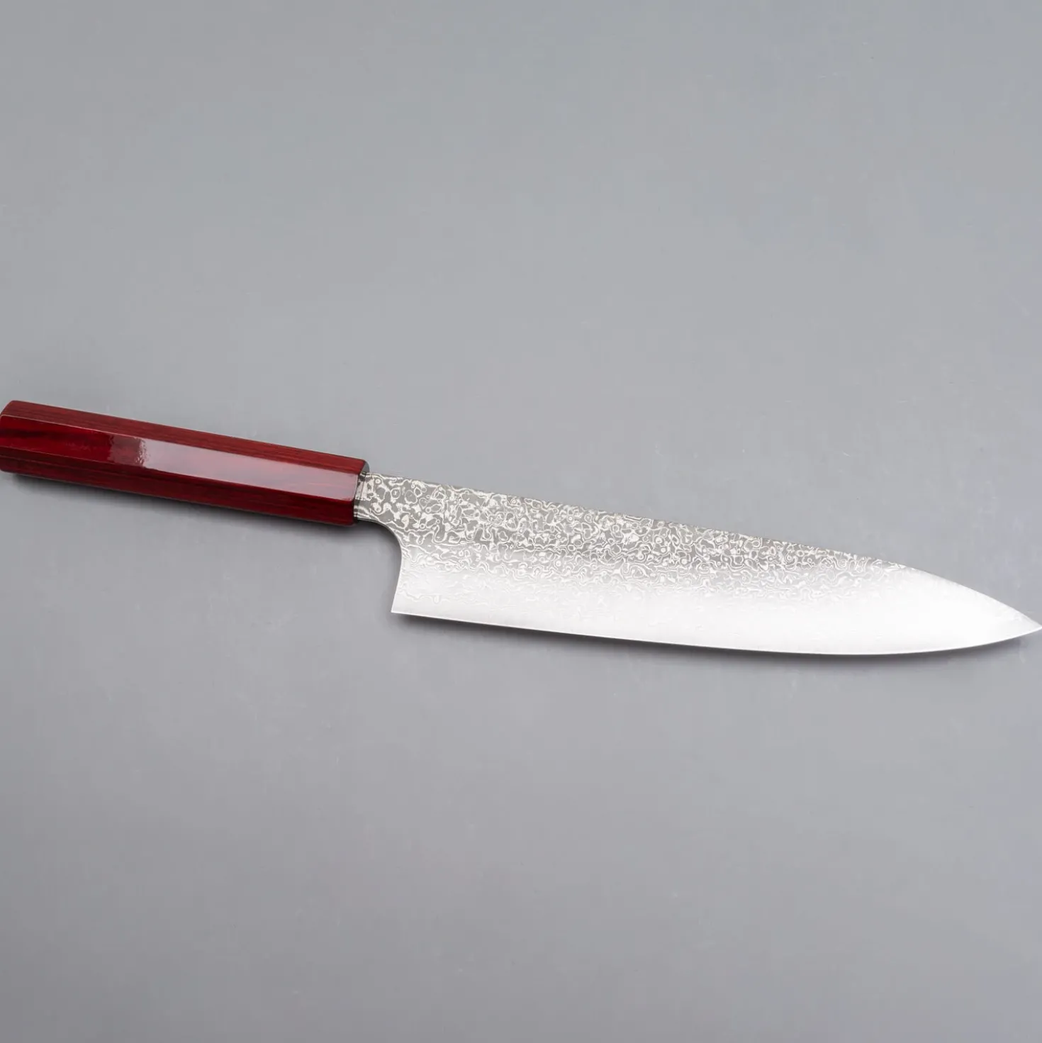 Kei Kobayashi SG-2 Damast Red Gyuto 21 cm
